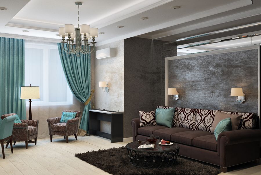 Living room curtains and drapes for curtain cleaning